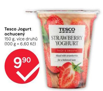 Jogurt ochucený Tesco