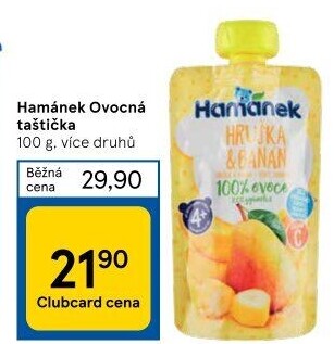 Kapsička ovocná Hamánek
