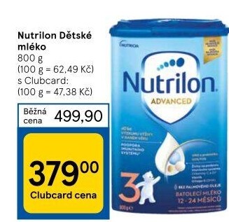 Kojenecká výživa Nutrilon Advanced