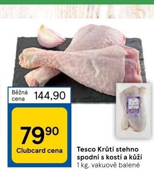 Krůtí stehna Tesco