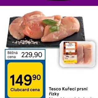Kuřecí prsní řízky Tesco