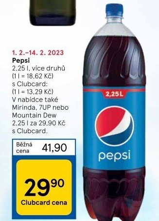 Limonáda Pepsi