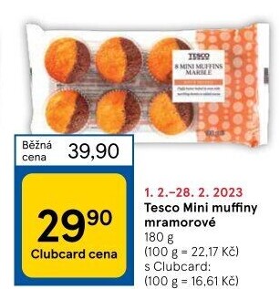 Muffiny mini Tesco