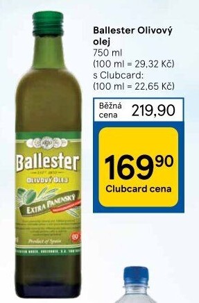 Olivový olej Ballester