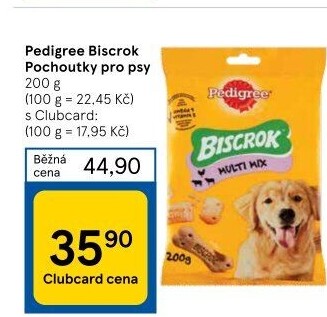 Pamlsky pro psy Biscrok Pedigree