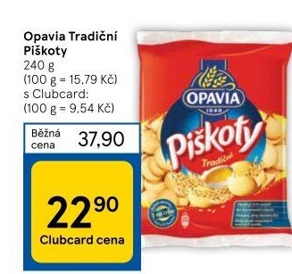 Piškoty Opavia