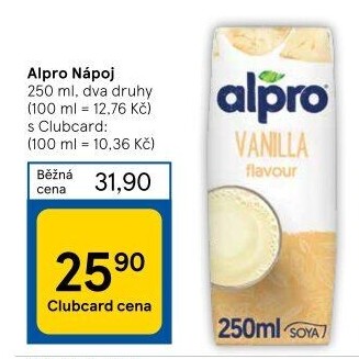 Rostlinné nápoje Alpro Soya