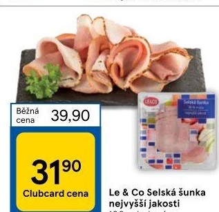 Šunka selská nejvyšší jakosti LE&amp