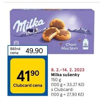 Sušenky Milka