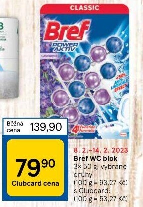 WC blok Bref
