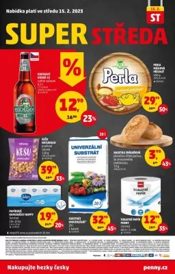 akční leták Penny Market 9.2.2023-15.2.2023