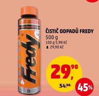 Čistič odpadů Fredy