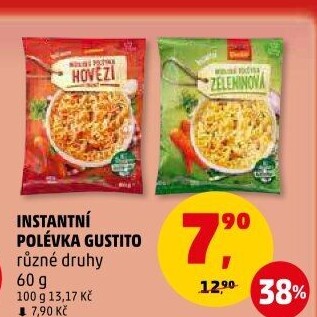 Instantní polévka Gustito