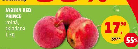 Jablka Red Prince