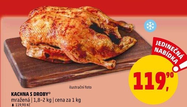 Kachna mražená