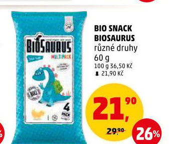 Křupky kukuřičné bez lepku Biosaurus