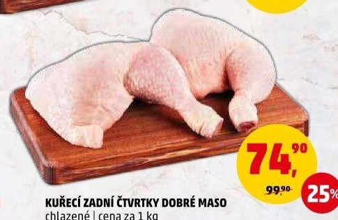 Kuřecí čtvrtky Dobré maso