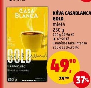 Mletá káva Gold Casablanca
