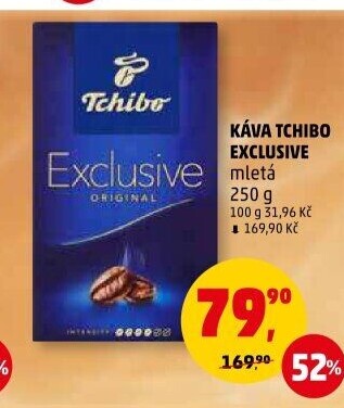 Mletá káva Tchibo Exclusive