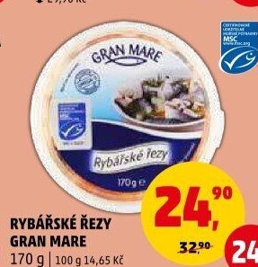 Řezy rybářské Gran Mare