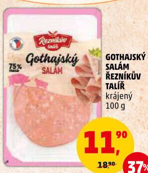 Salám Gothaj Řezníkův talíř