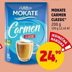 Smetana instantní do kávy Carmen Classic Mokate
