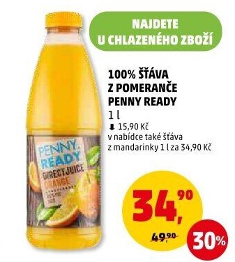 Šťáva 100% Penny Ready