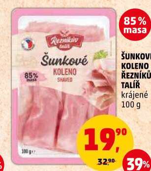 Šunkové koleno Řezníkův talíř