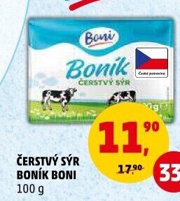 Sýr čerstvý Boník Boni