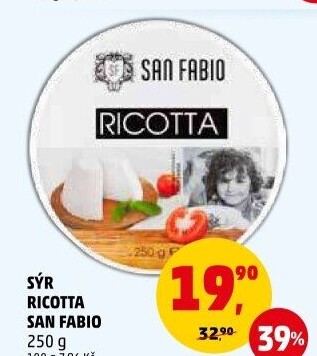 Sýr Ricotta San Fabio