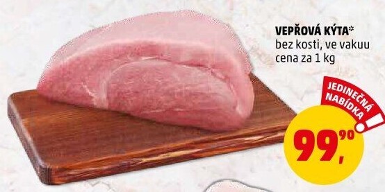 Vepřová kýta bez kosti