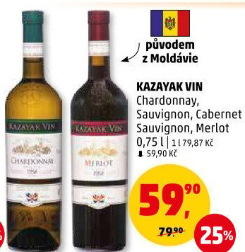 Víno Chardonnay Kazayak