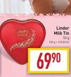 Bonboniéra srdce Pralinky Lindor Lindt