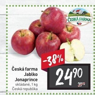 Jablka Jonaprince Česká Farma
