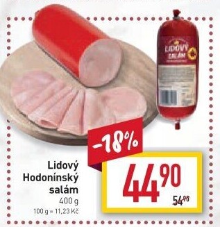 Salám hodonínský lidový