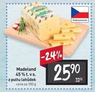 Sýr Madeland 45% Madeta