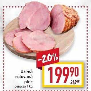 Uzená rolovaná plec