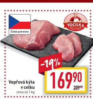 Vepřová kýta Vocílka