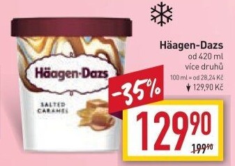 Zmrzlina v kelímku Häagen-Dazs
