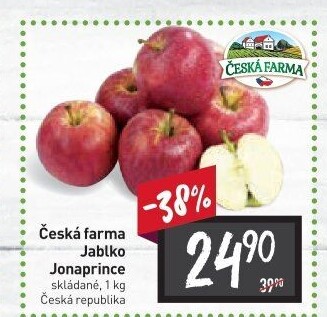 Jablka Jonaprince Česká Farma