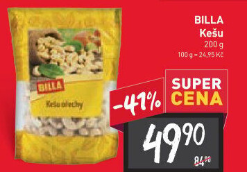 Kešu natural Billa