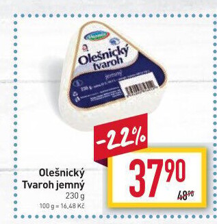 Tvaroh jemný Olešnický Moravia