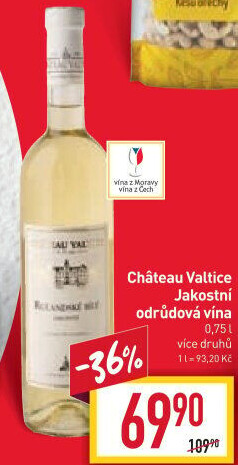 Vína Chateau Valtice