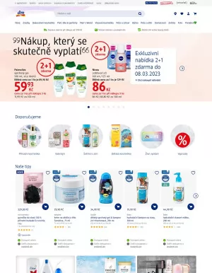akční leták dm drogerie 8.2.2023-14.2.2023