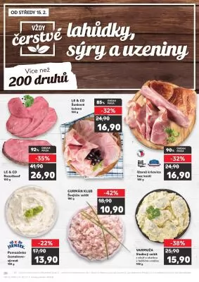 akční leták Kaufland 15.2.2023-21.2.2023