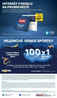 akční leták Tesco 15.2.2023-21.2.2023