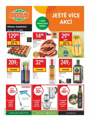 akční leták Globus 15.2.2023-21.2.2023