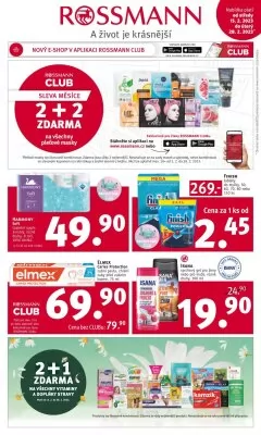 akční leták ROSSMANN drogerie 15.2.2023-28.2.2023