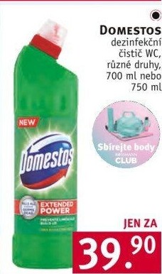 Čistič WC gelový Domestos