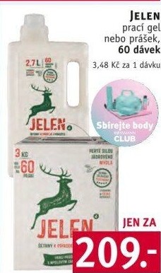 Prací gel Jelen